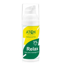 Masážní preparáty - Tělový a masážní oleogel Relax - B2113D - 50 ml