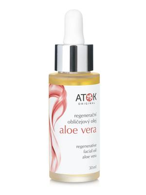 Oleje a oleogely - Regenerační obličejový olej Aloe vera - B1028