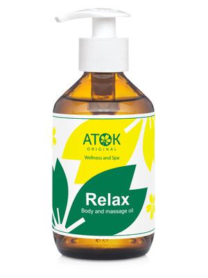 Masážní preparáty - Tělový a masážní olej Relax - B2112H - 250 ml